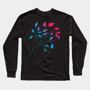 Background vector abstract design Long Sleeve T-Shirt